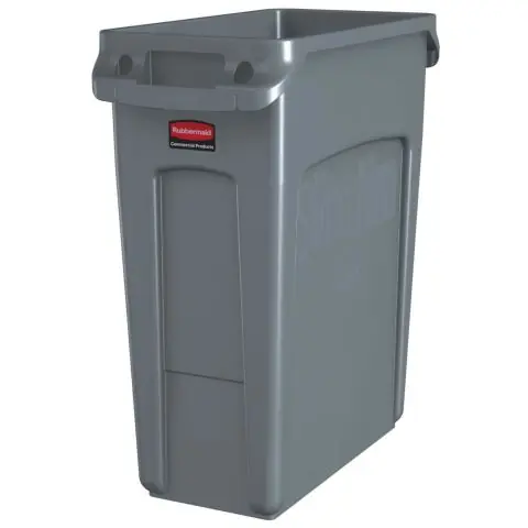 Rubbermaid Slim Jim Avfallsbehållare Nedsatt pris